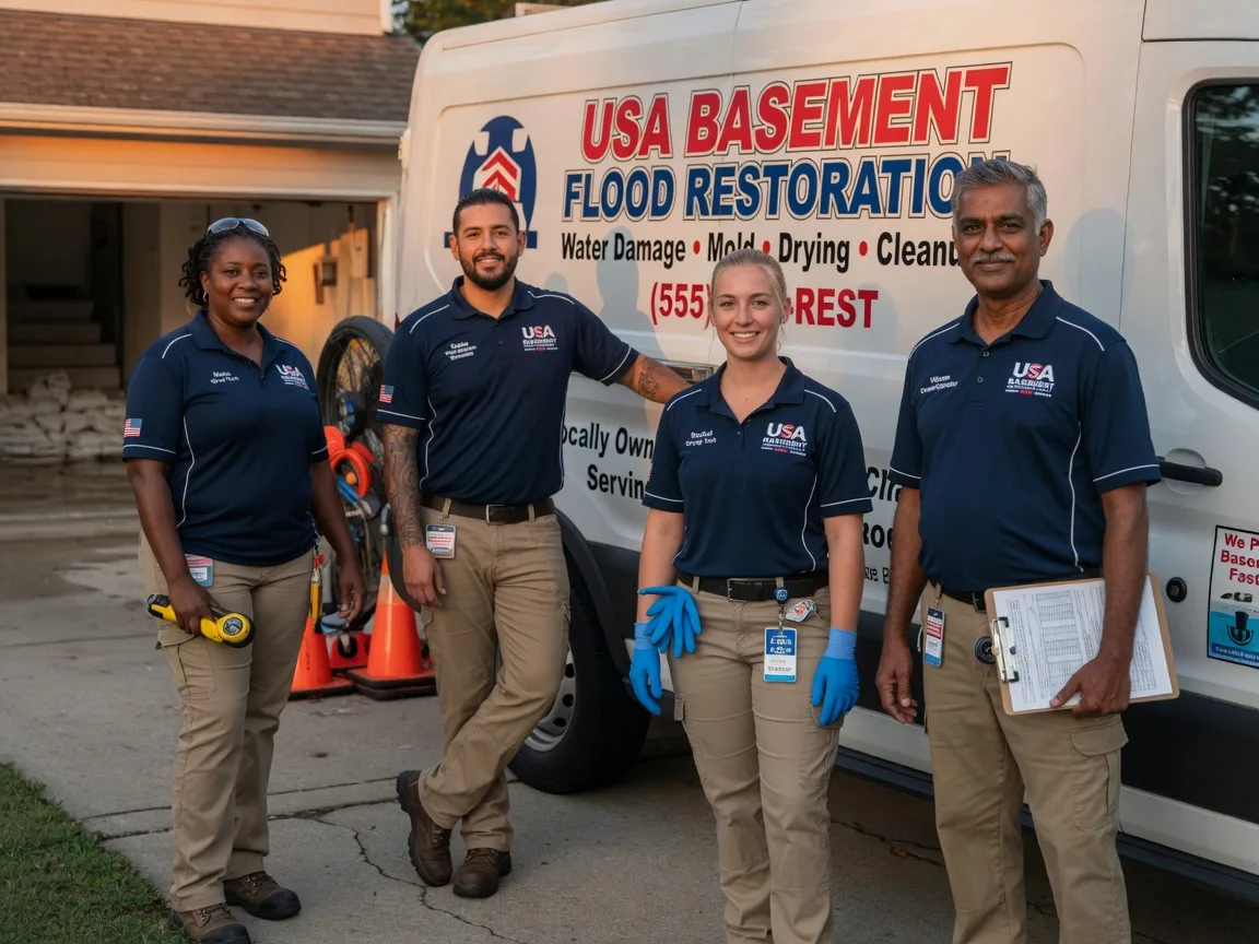 Basement Flood Cleanup company in Leonville, LA